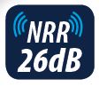 NRR 26dB